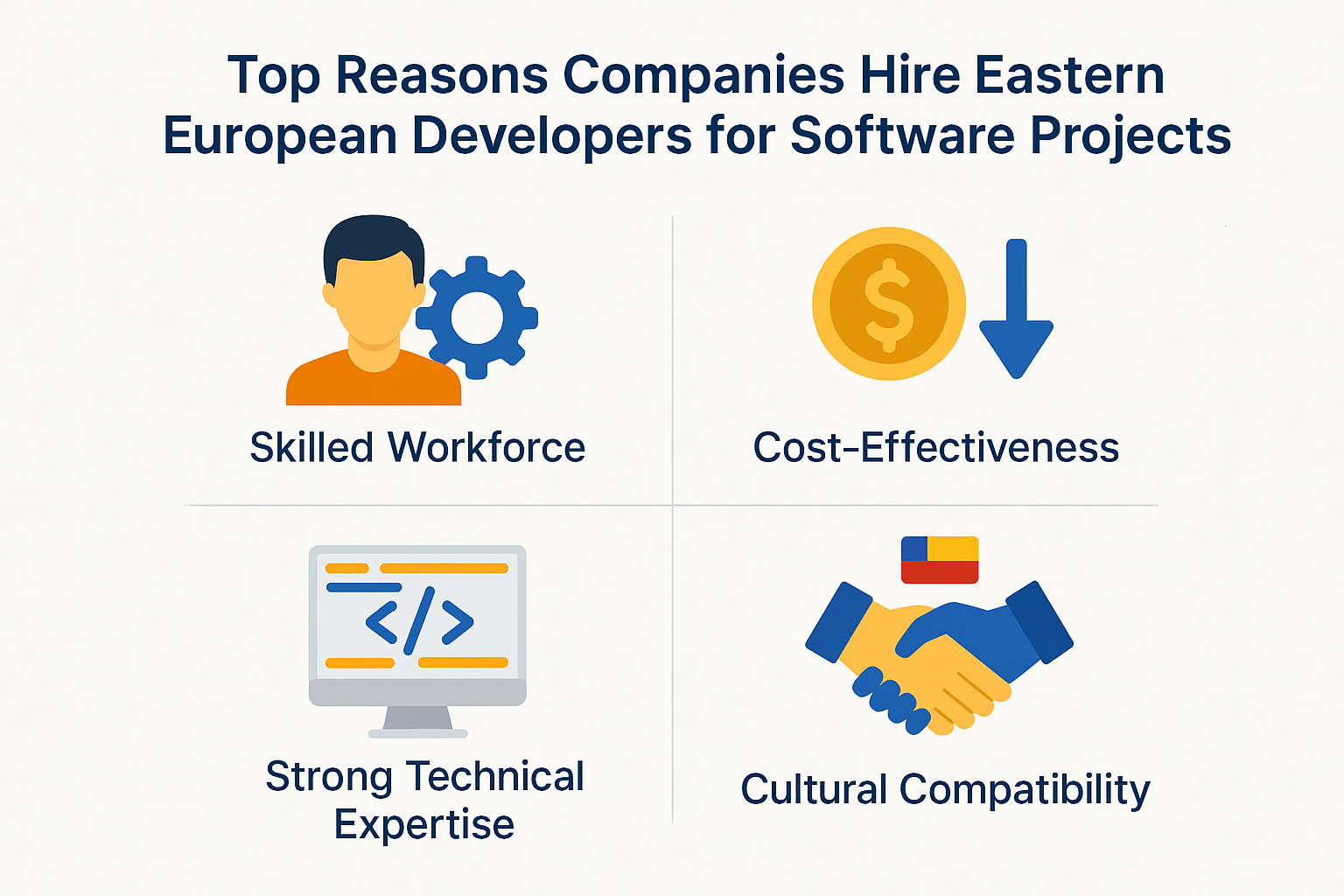 Top Reasons Companies Hire Eastern European Developers for Software Projects